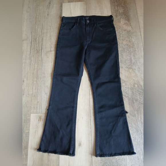 Citizen of Humanity Drew Fray Jeans in black, Size 27 - Picture 2 of 6